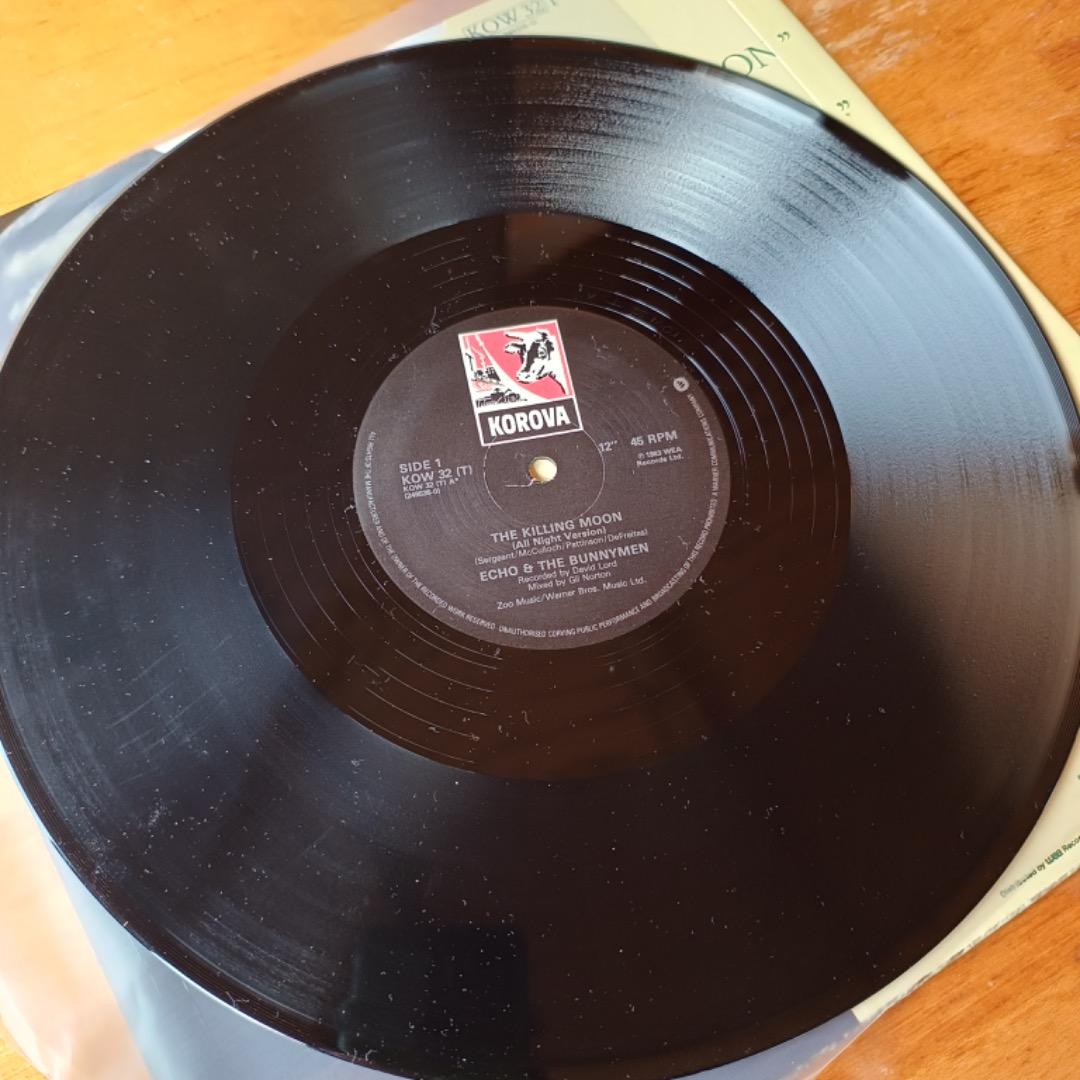 洋楽 THE KILLING MOON 12\"s /ECHO&THE BUNNYMEN