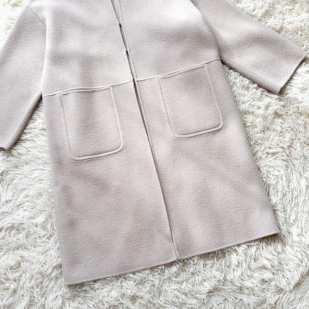 rive droite リヴドロワ　プレミアムウールノーカラーリバーコート