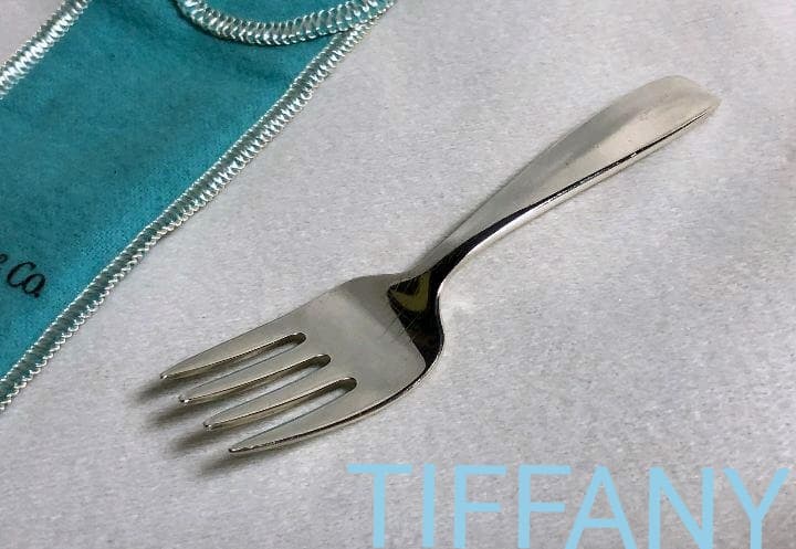 正規良 ティファニー ヴィンテージ ベビーフォーク スターリングシルバー 食器
