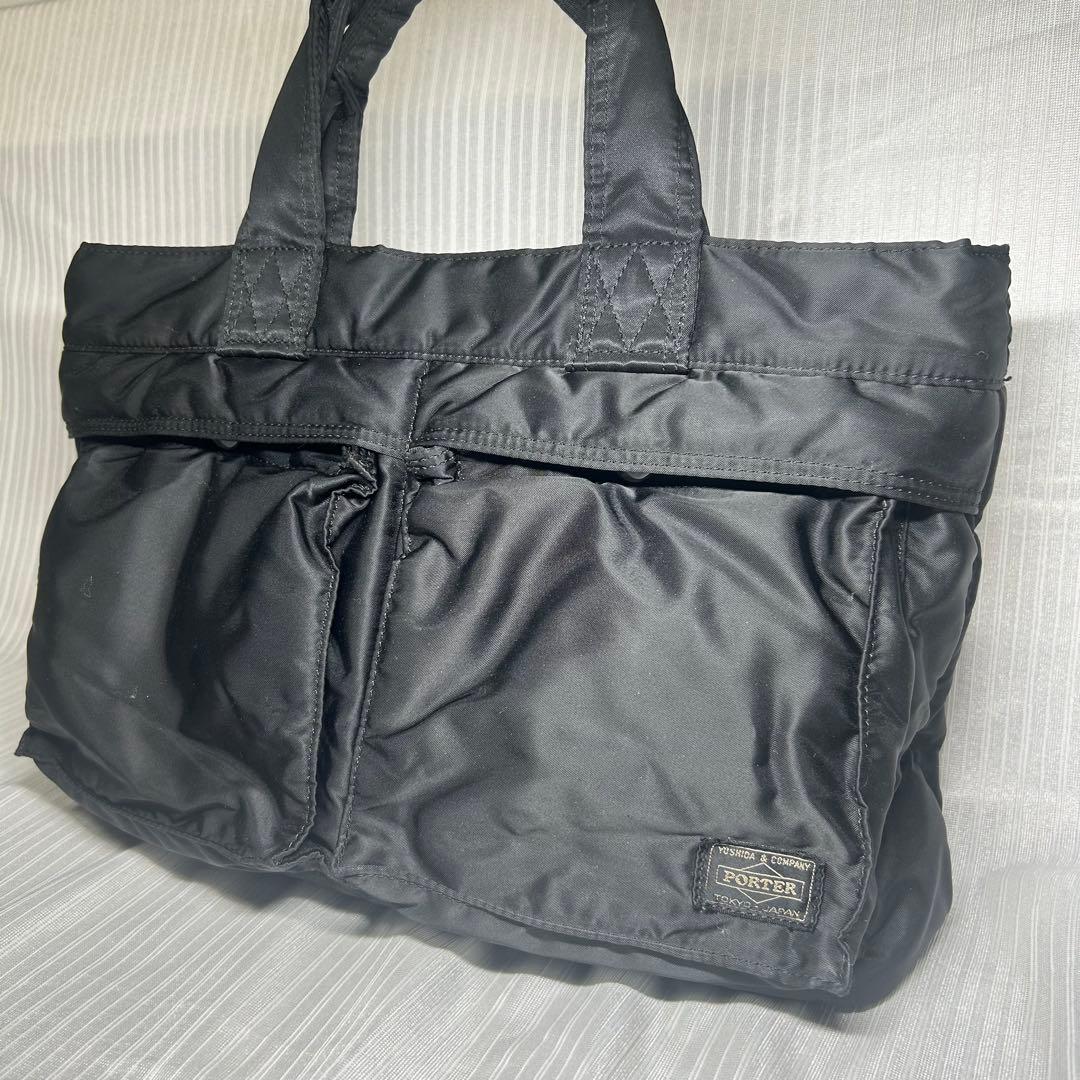 美品 ポーターPORTER タンカー TANKER ハンド トート