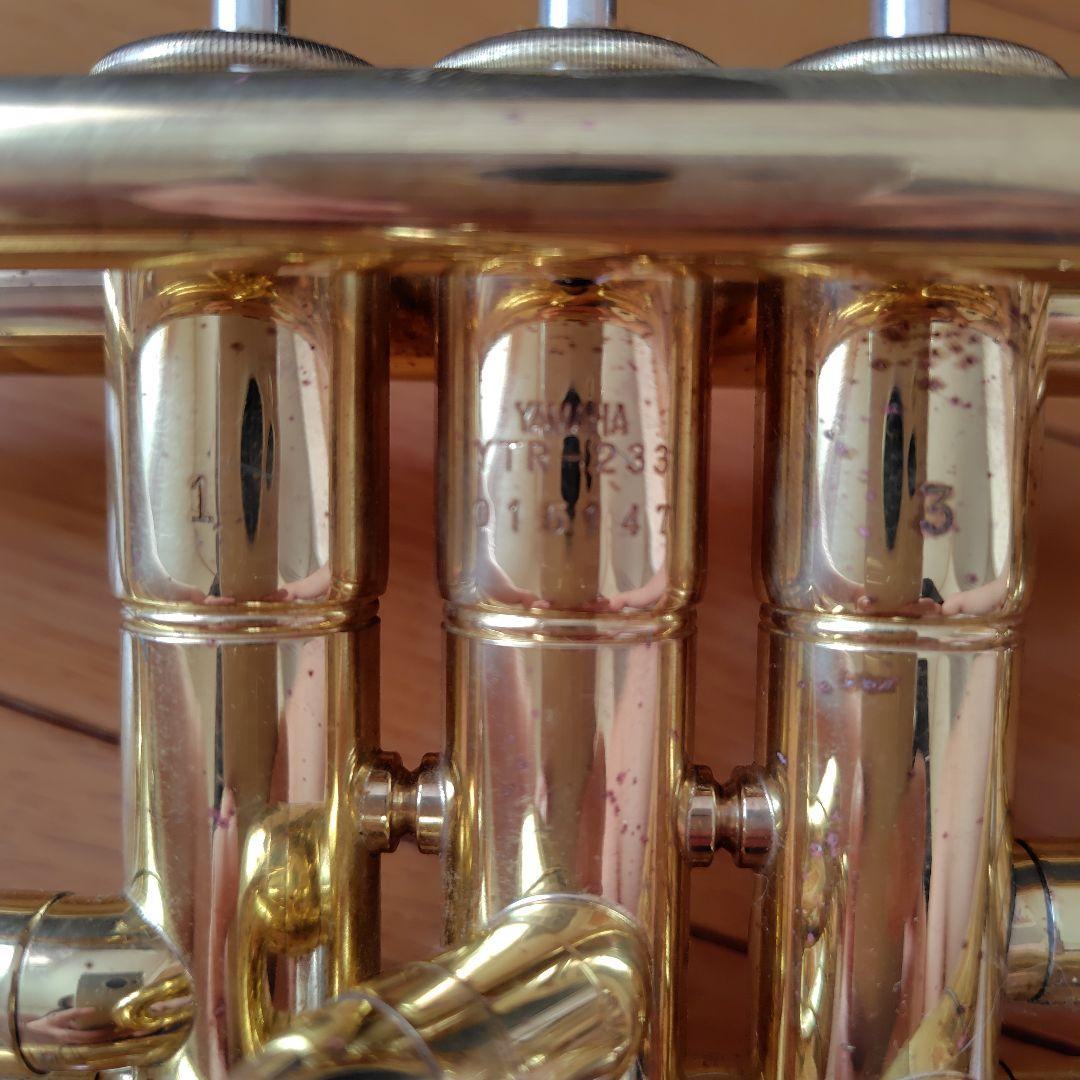 YAMAHA YTR-233トランペット ケース付き