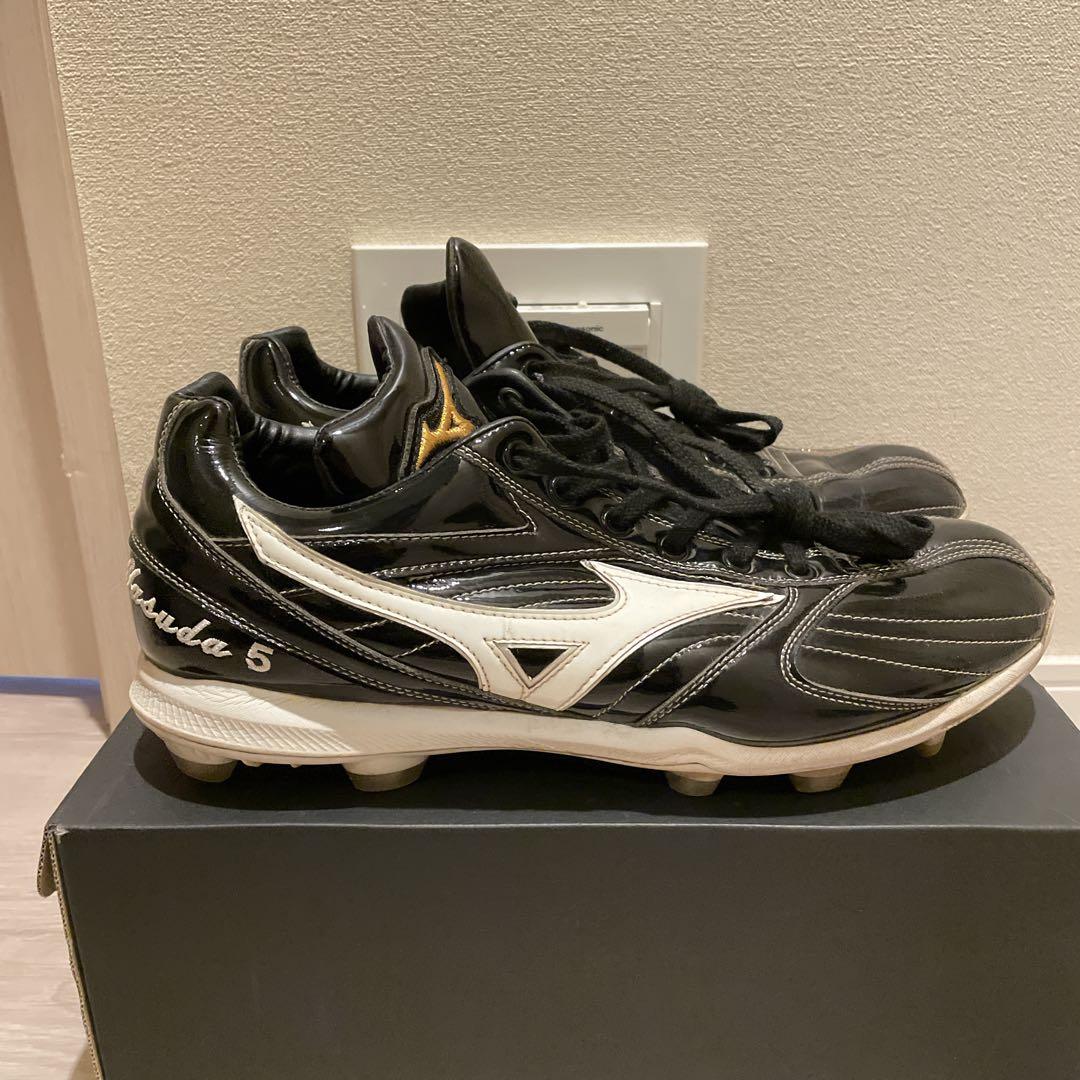 【プロ使用品】安田尚憲　千葉ロッテマリーンズ　スパイク　ミズノプロ　支給品