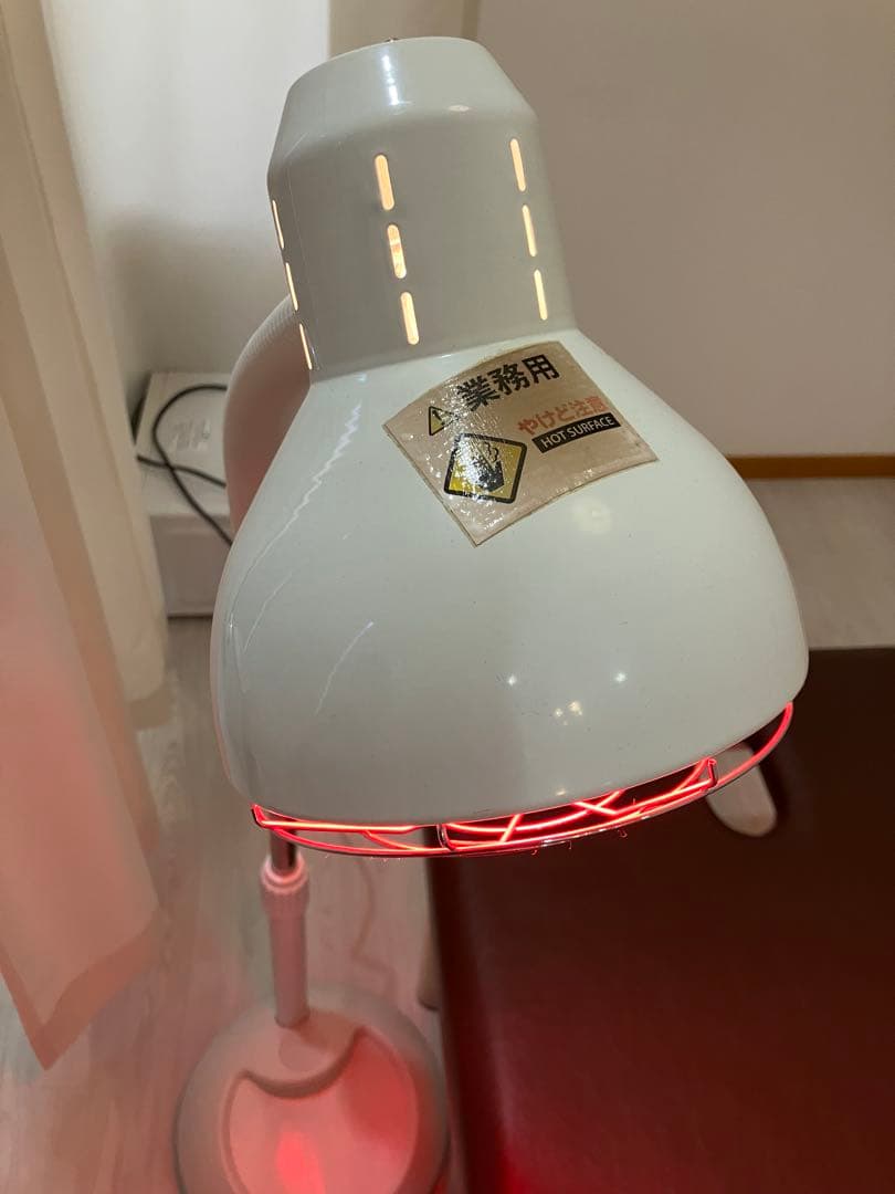 赤外線ライト2 スタンドタイプ　調光機能付き赤外線ライト　2台