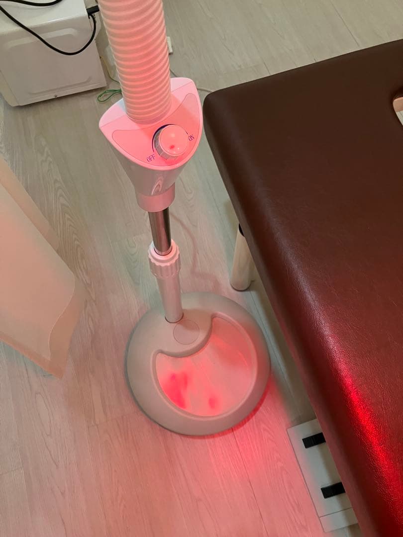 赤外線ライト2 スタンドタイプ　調光機能付き赤外線ライト　2台