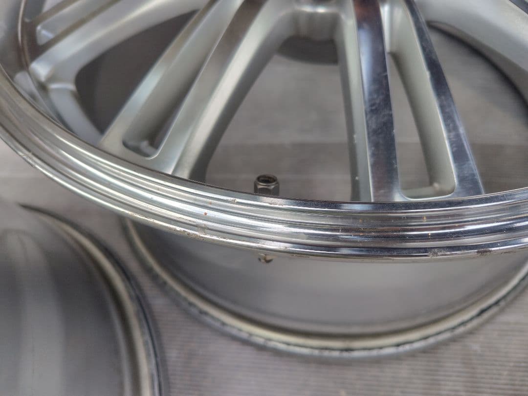 18インチ　ホイール　レオニス　ウェッズ　Weds　4本のうち２本　1／2