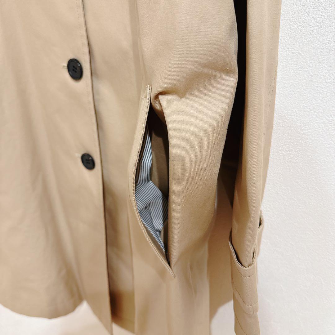 【✨タグ無し新品✨】UNTITLED スプリングコート　ベージュトレンチコート