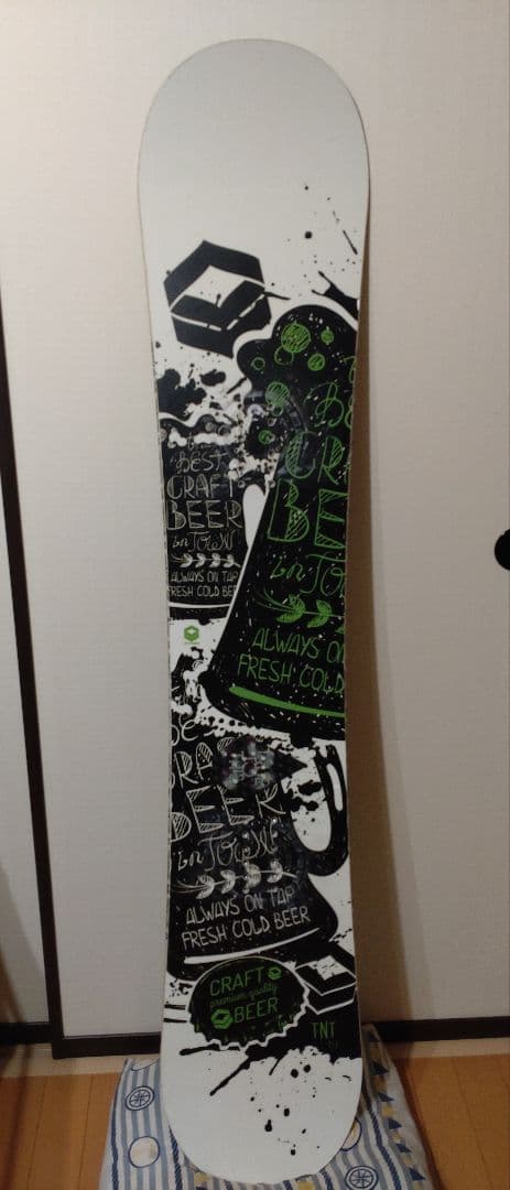 FTWO TNT 17-18 153cm GREEN ダブルキャンバーグラトリ板