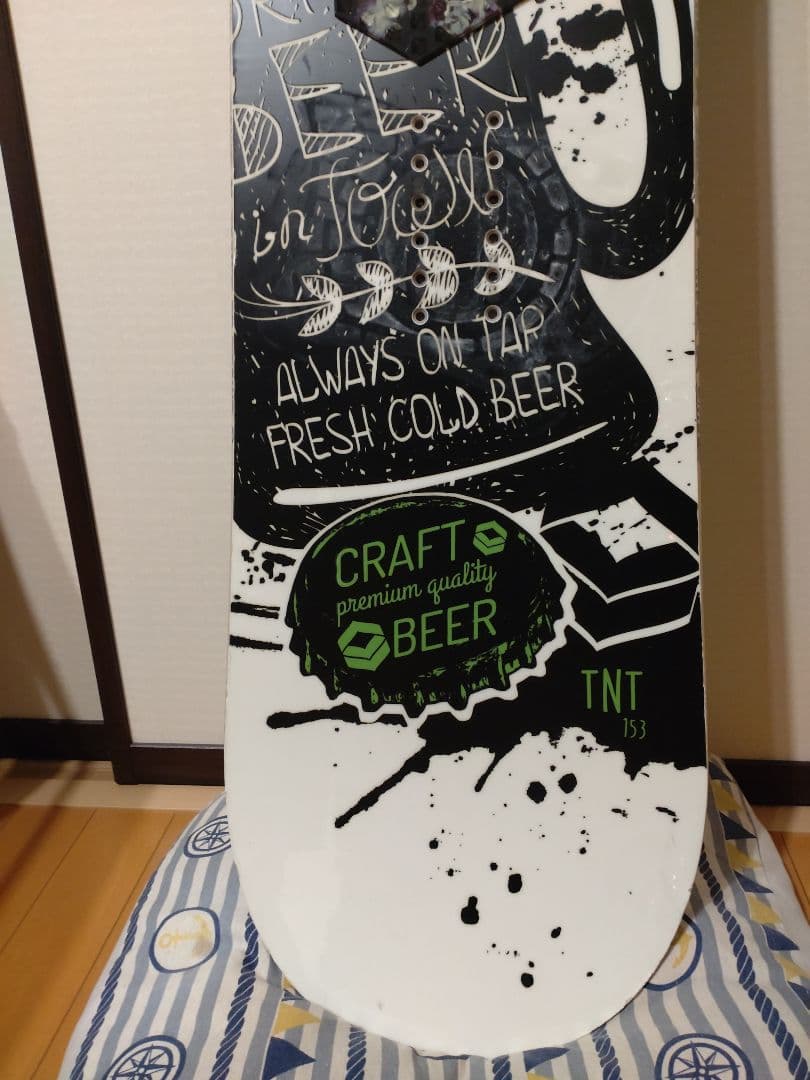 FTWO TNT 17-18 153cm GREEN ダブルキャンバーグラトリ板