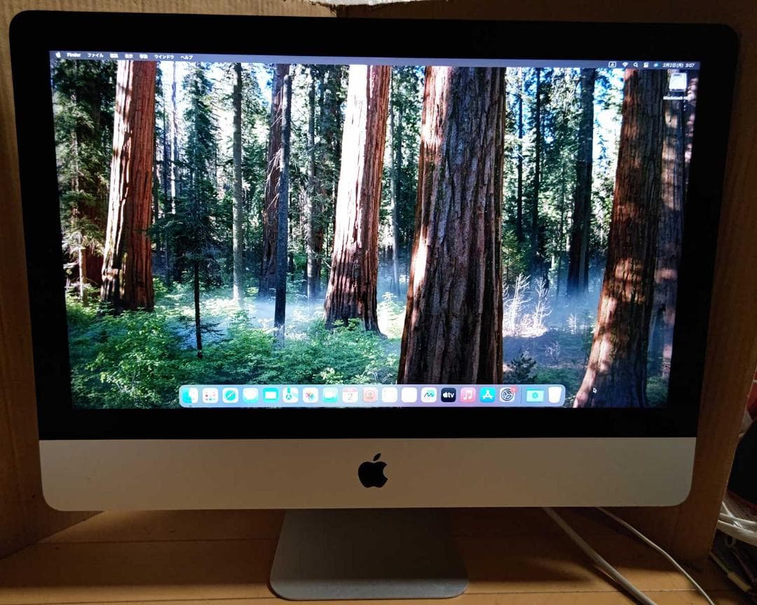 iMac 4K 21.5インチ 2019 8GB SSD256GB