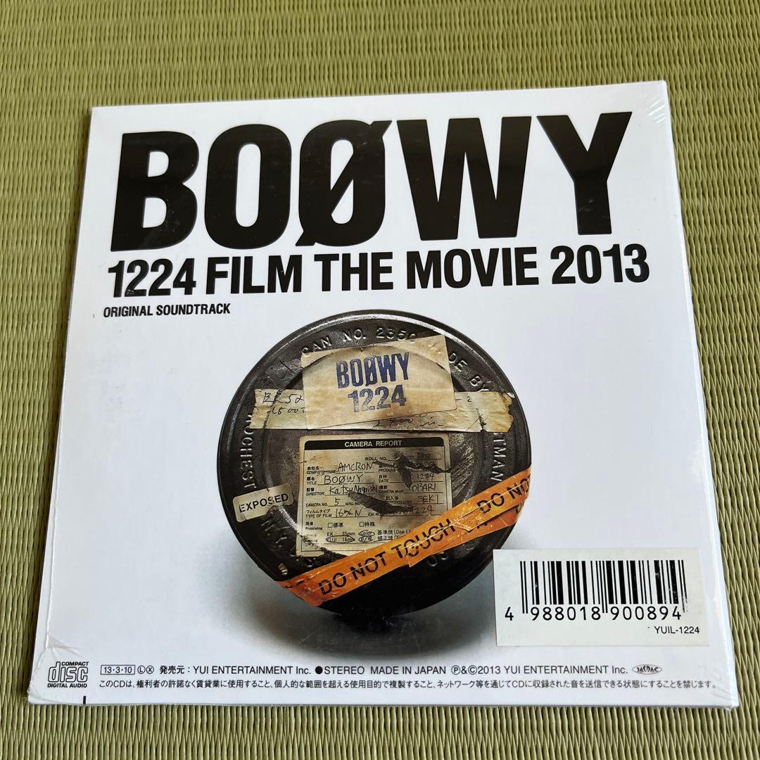 【紙ジャケ非売品】BOOWY/1224 FILM THE MOVIE2013