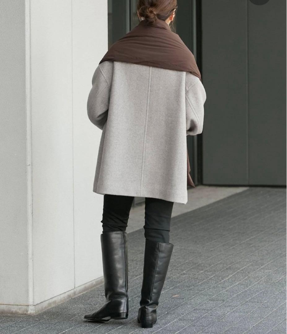 新品タグ付きJOURNAL STANDARD ナイロンタフタダウンマフラー