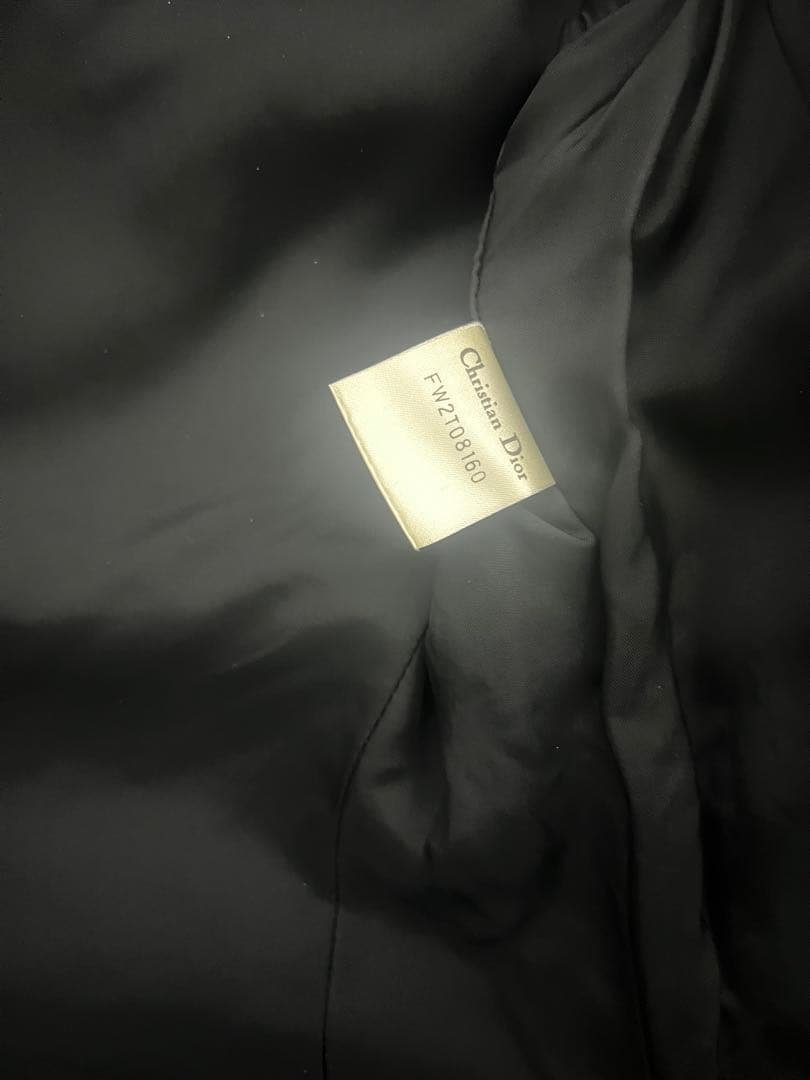 CHRISTIANDIORクリスチャンディオールノーカラージャケット　11