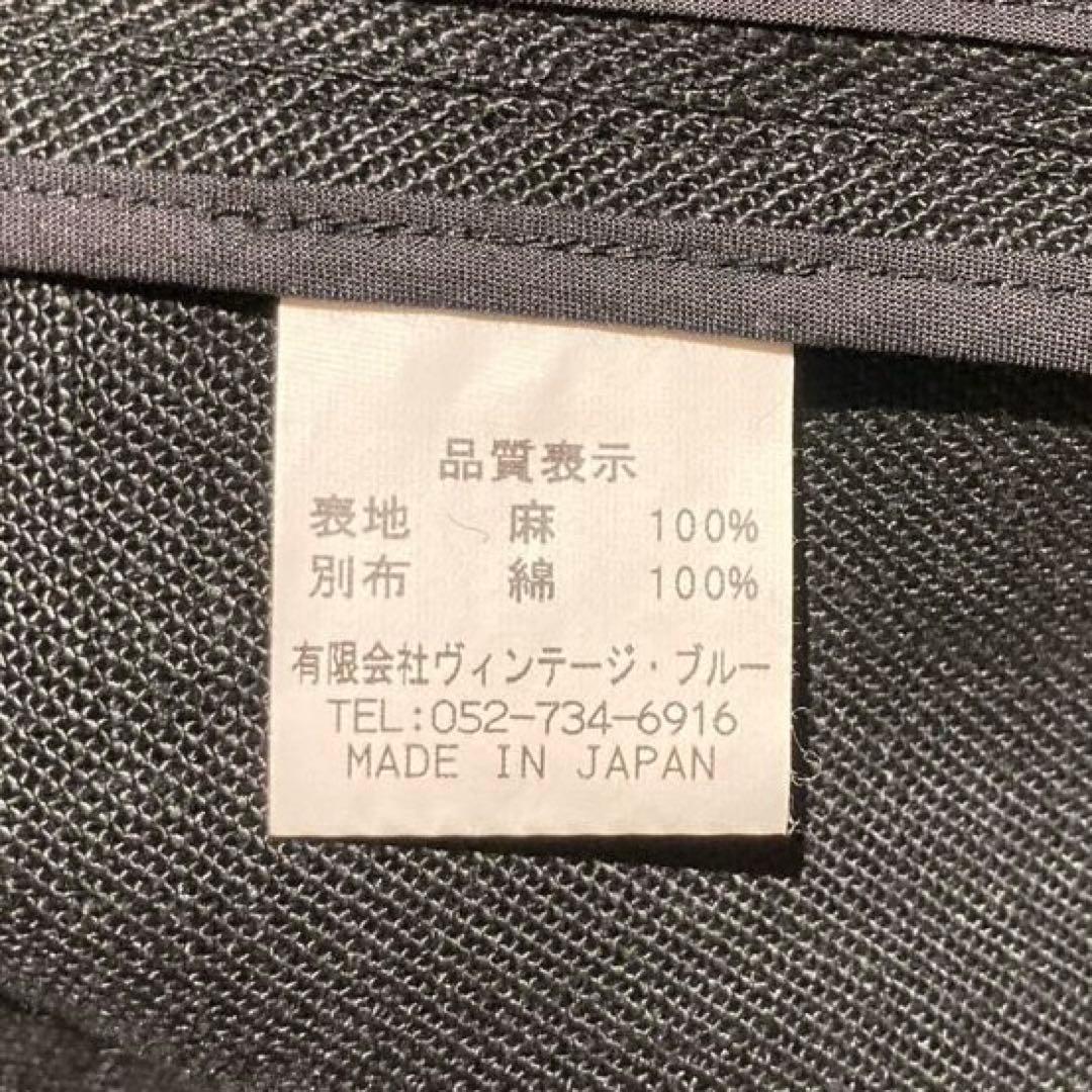 【black sign】 リネンジャケット　黒