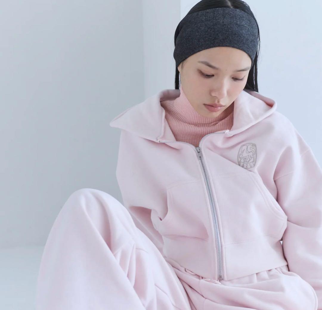 Searoomlynn Brushed Cotton Pony Zipフーディー