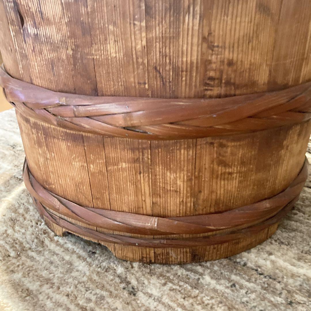 sisamu アップサイクル　明治時代の樽　ローテーブル