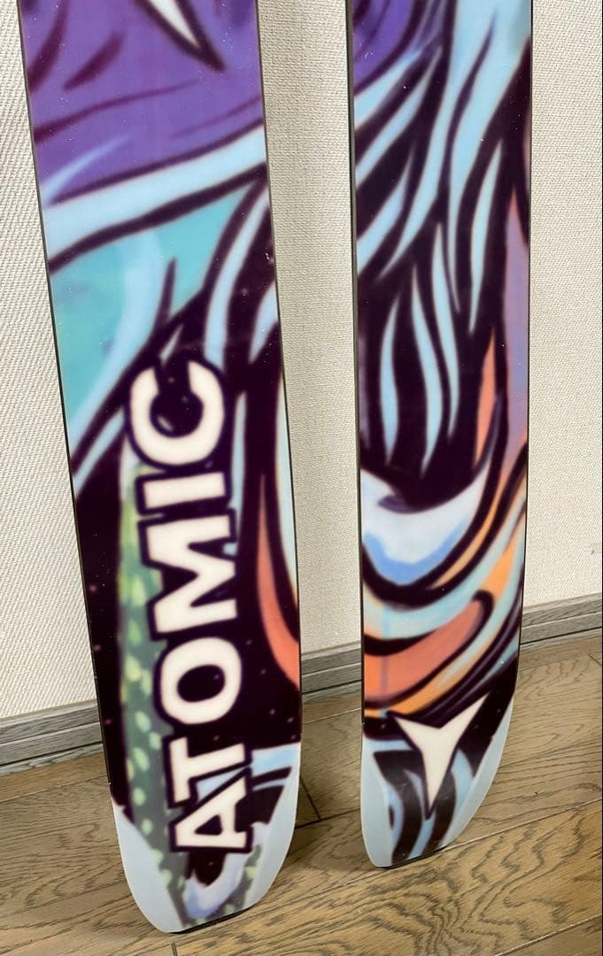 【そろそろパウダーお値下】ATOMICベンチェトラー120+シフトビン+シール