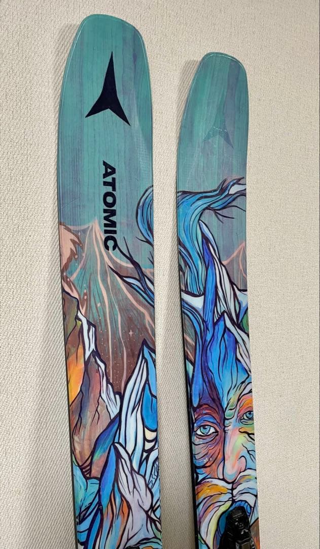 【そろそろパウダーお値下】ATOMICベンチェトラー120+シフトビン+シール