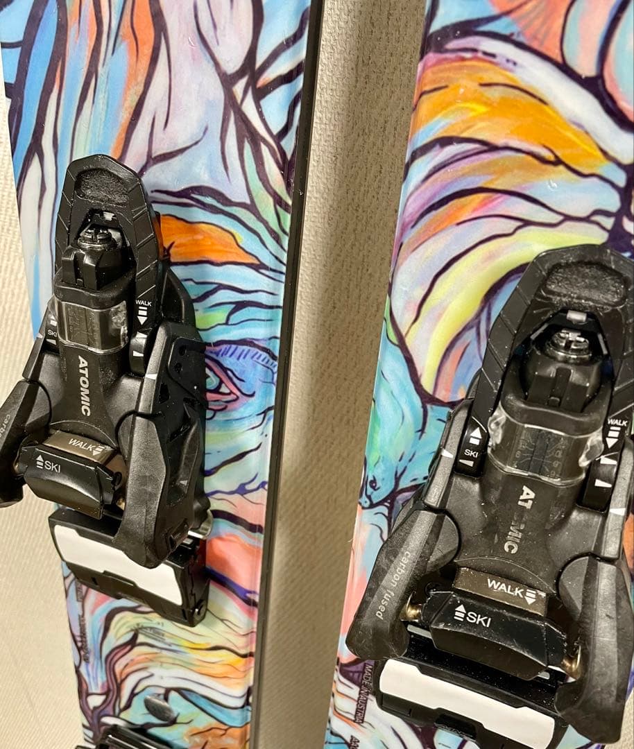 【そろそろパウダーお値下】ATOMICベンチェトラー120+シフトビン+シール