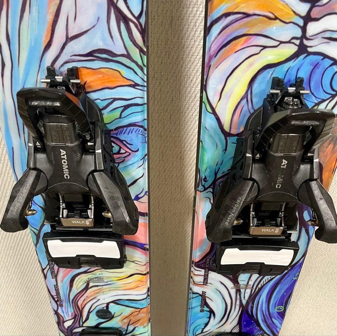 【そろそろパウダーお値下】ATOMICベンチェトラー120+シフトビン+シール