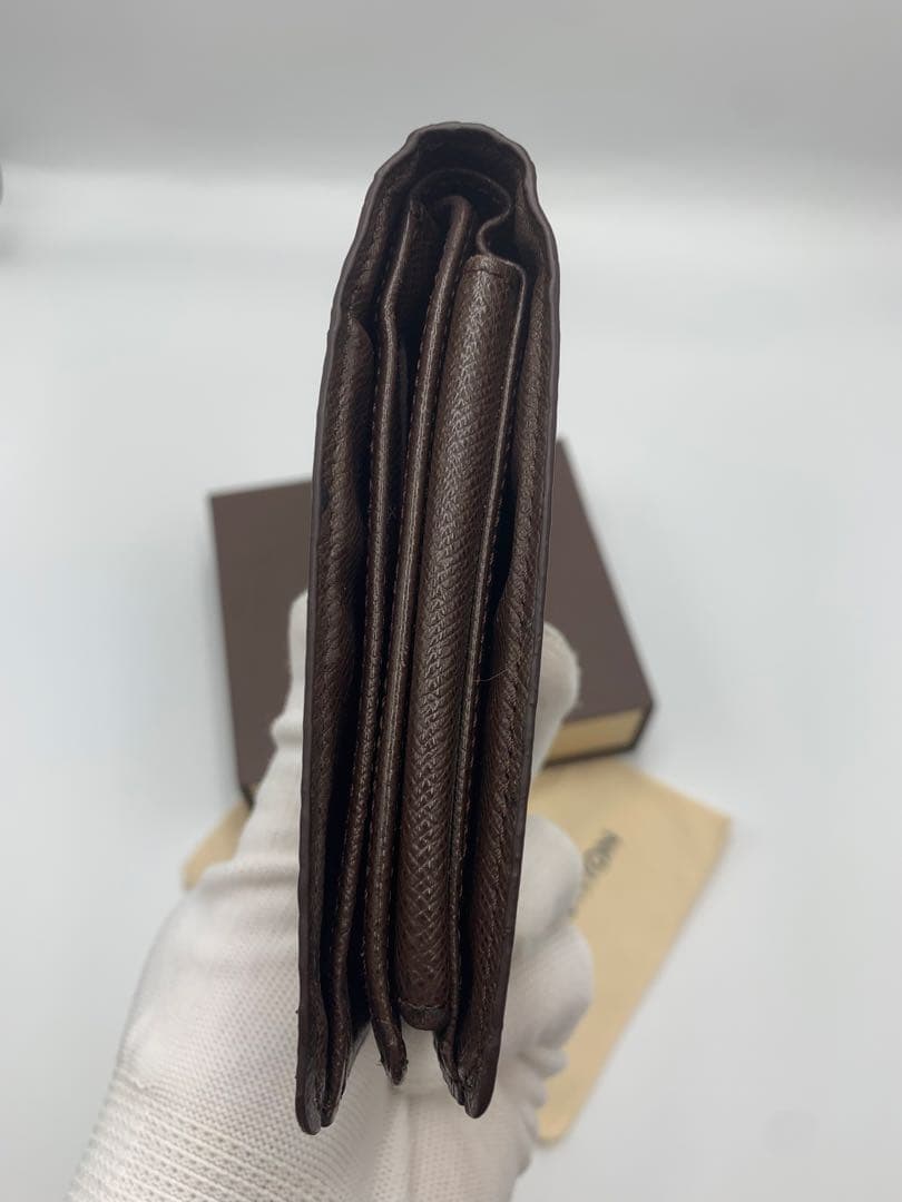 ルイヴィトン ダミエ グラフィット フロリン 二つ折り財布 ブラウンパスケース