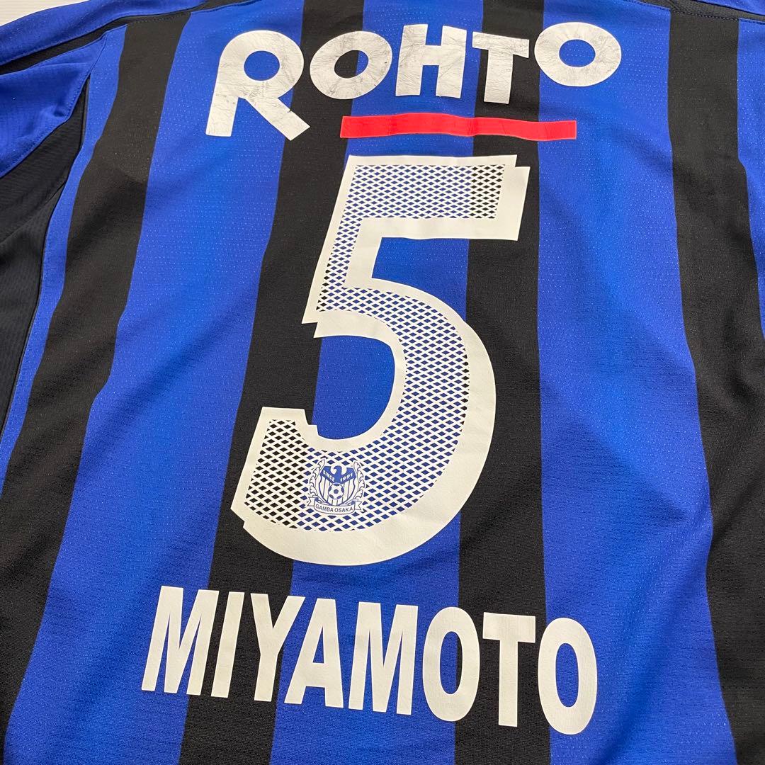 umbro ガンバ大阪 宮本恒靖 タグ付き ユニホーム