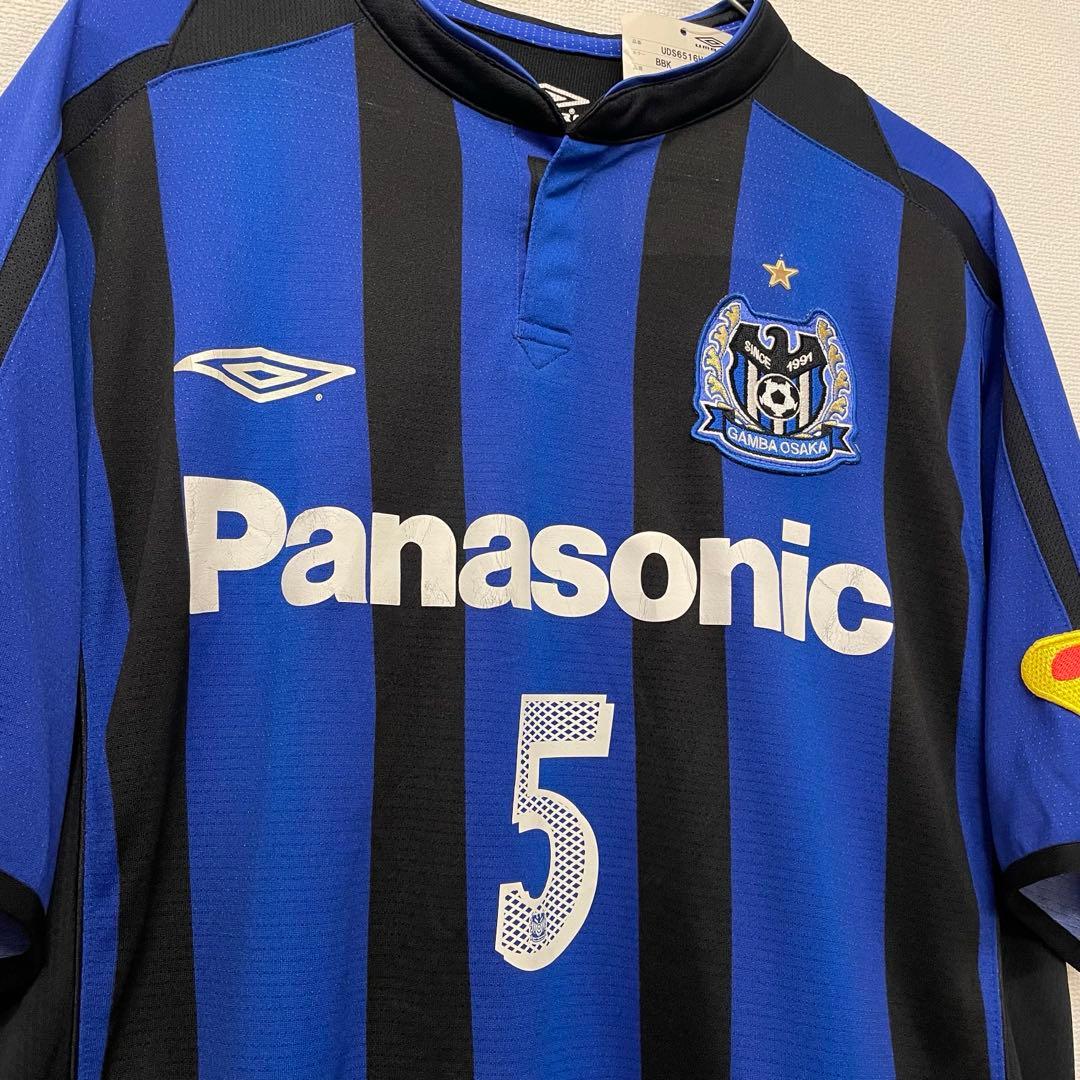 umbro ガンバ大阪 宮本恒靖 タグ付き ユニホーム