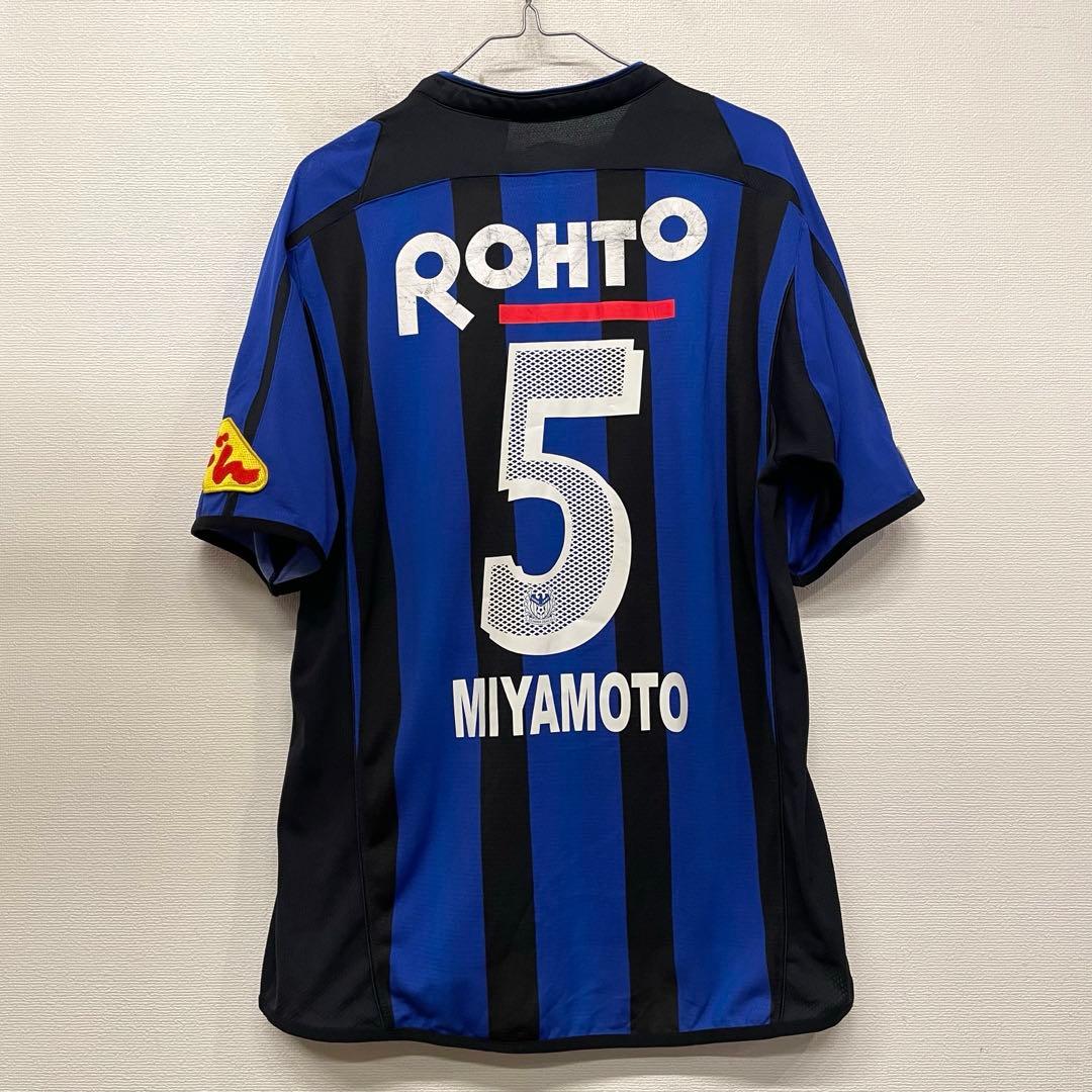 umbro ガンバ大阪 宮本恒靖 タグ付き ユニホーム