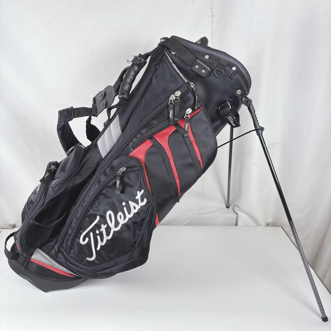 タイトリスト Titleist キャディバッグ スタンド式 ゴルフバッグ 6分割