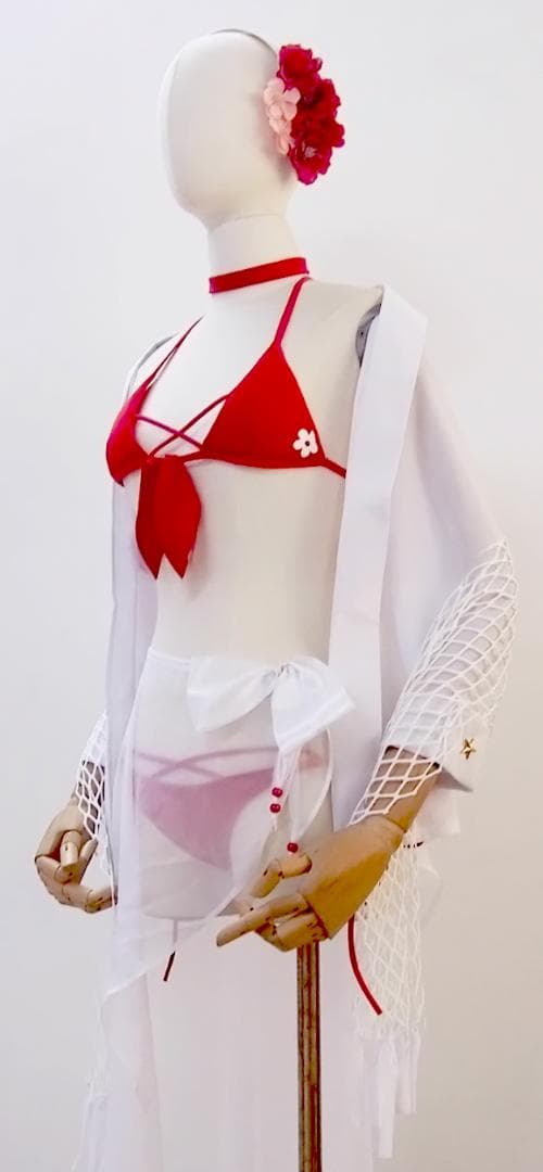 NIKKEE　サクラ　コスプレ　水着新品未使用。サイズS~M