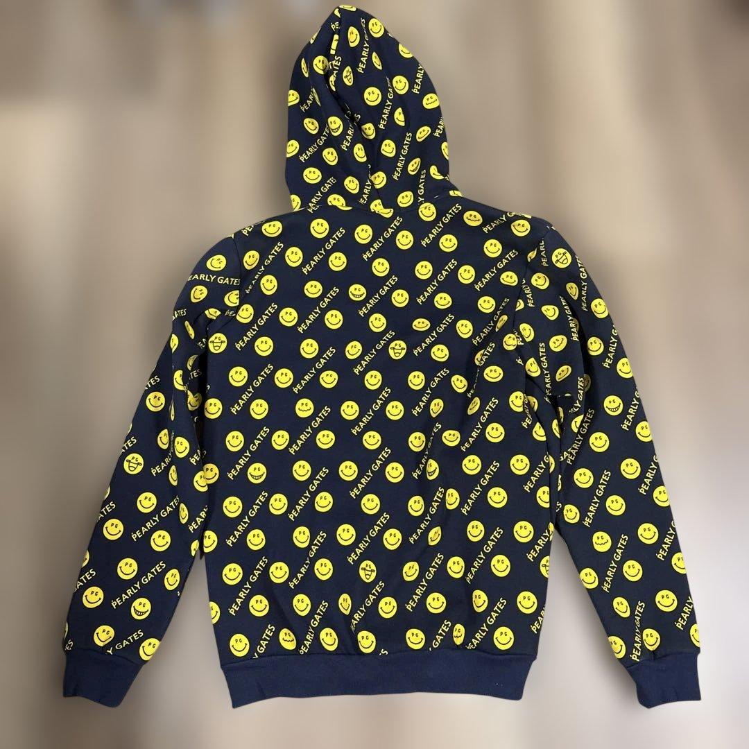 【美品】PEARLY GATES スマイリーフェイスパーカー サイズ6