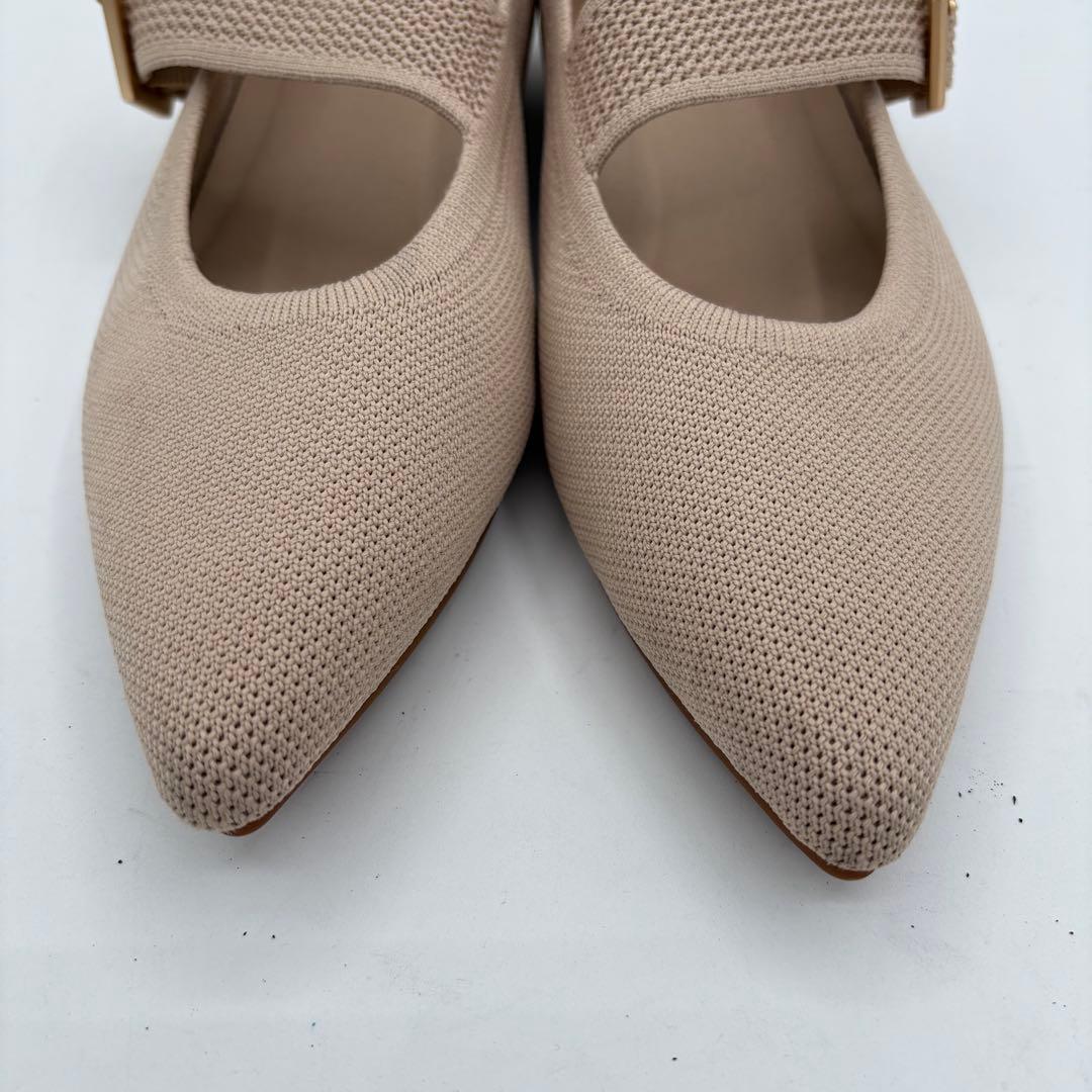 ビバイア 【23.5】マリア　ポインテッドトゥ メリージェーン フラットシューズ