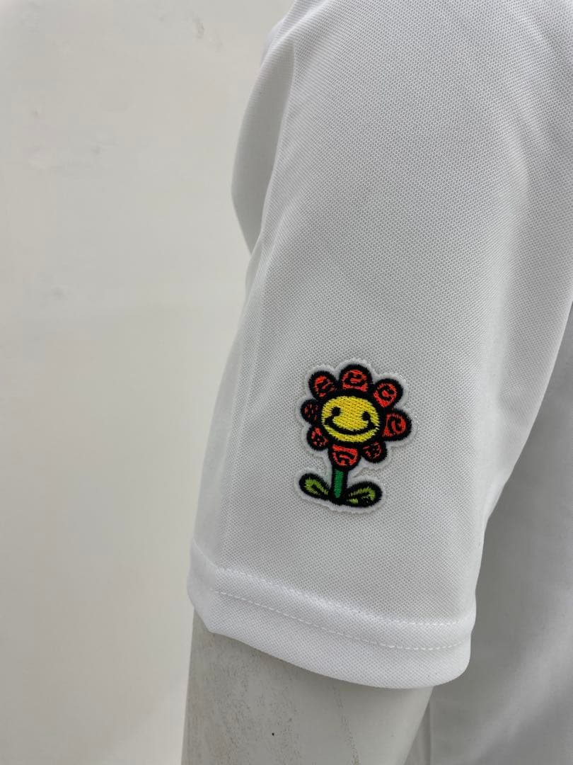 エリートグリップ　半袖ポロシャツ　スリムフィット　ホワイト　L 新品