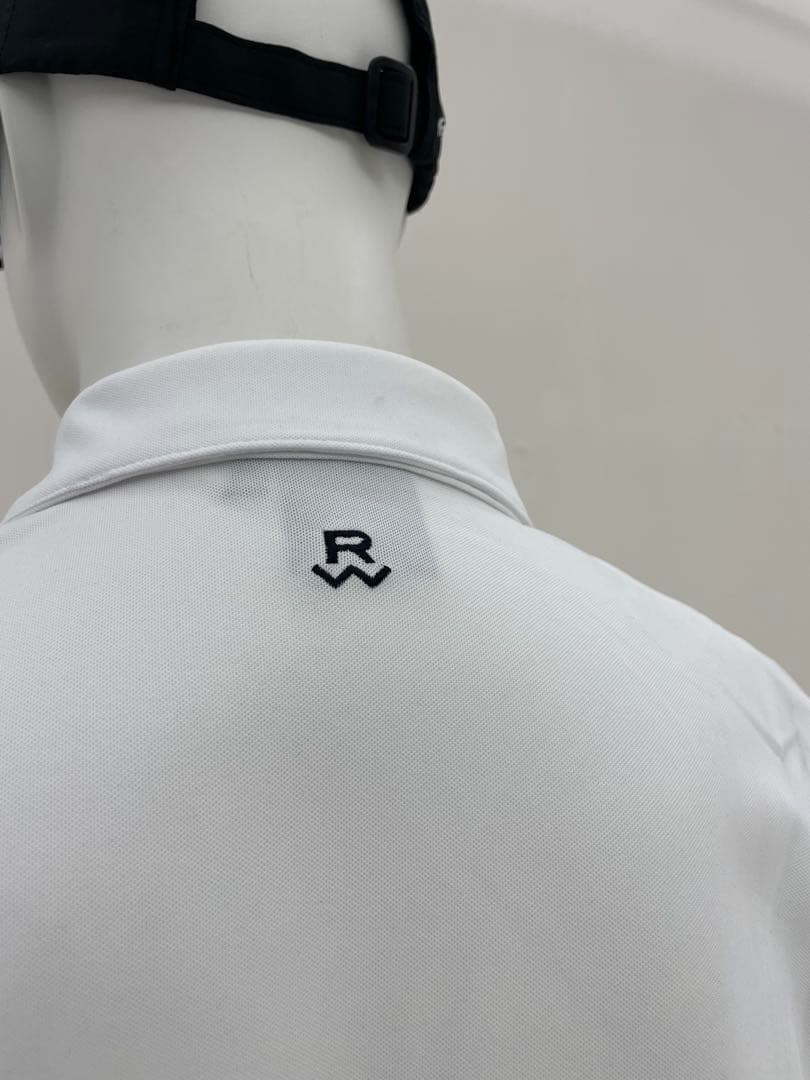 エリートグリップ　半袖ポロシャツ　スリムフィット　ホワイト　L 新品