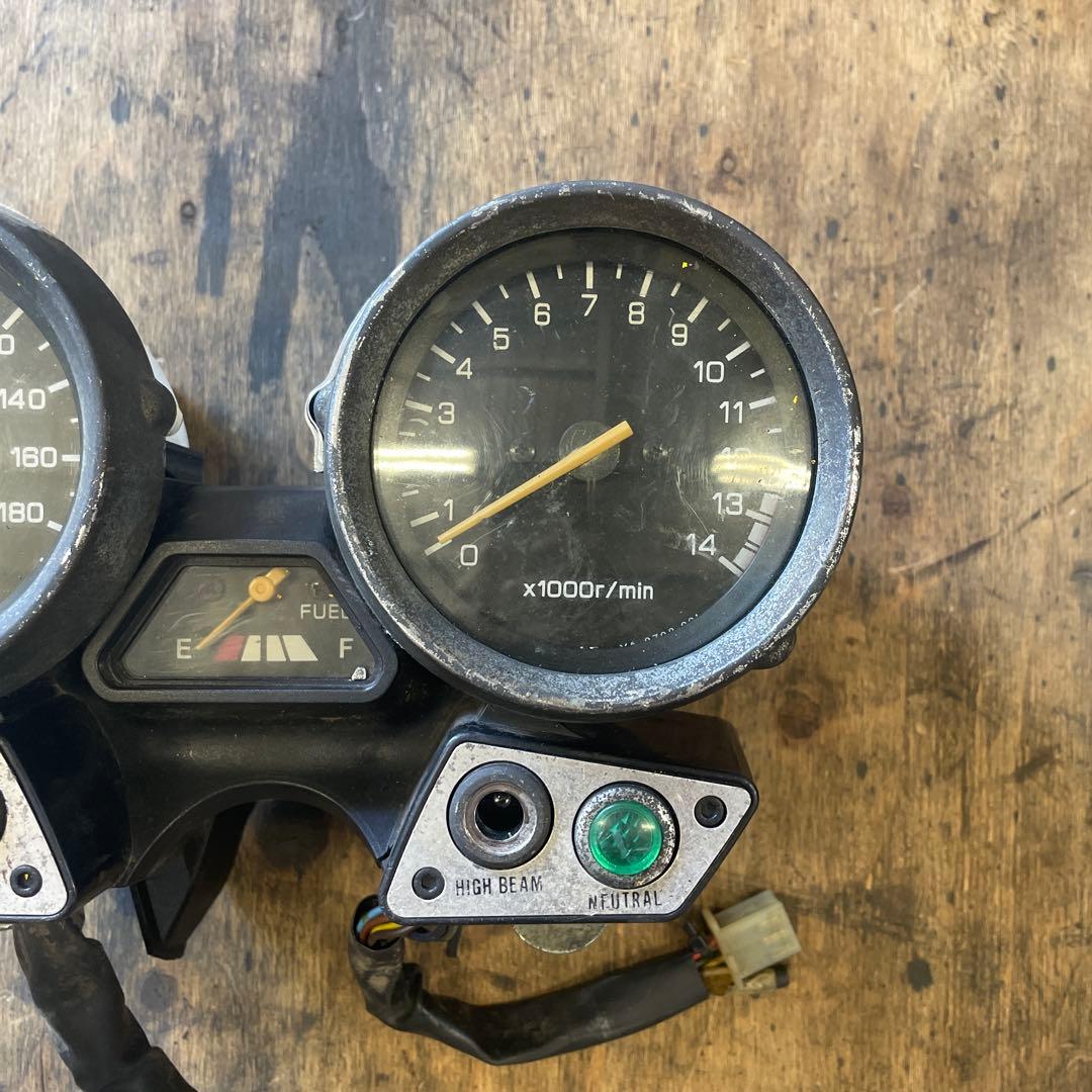 【岸悠】XJR400 4HM 純正メーター 実働外し！