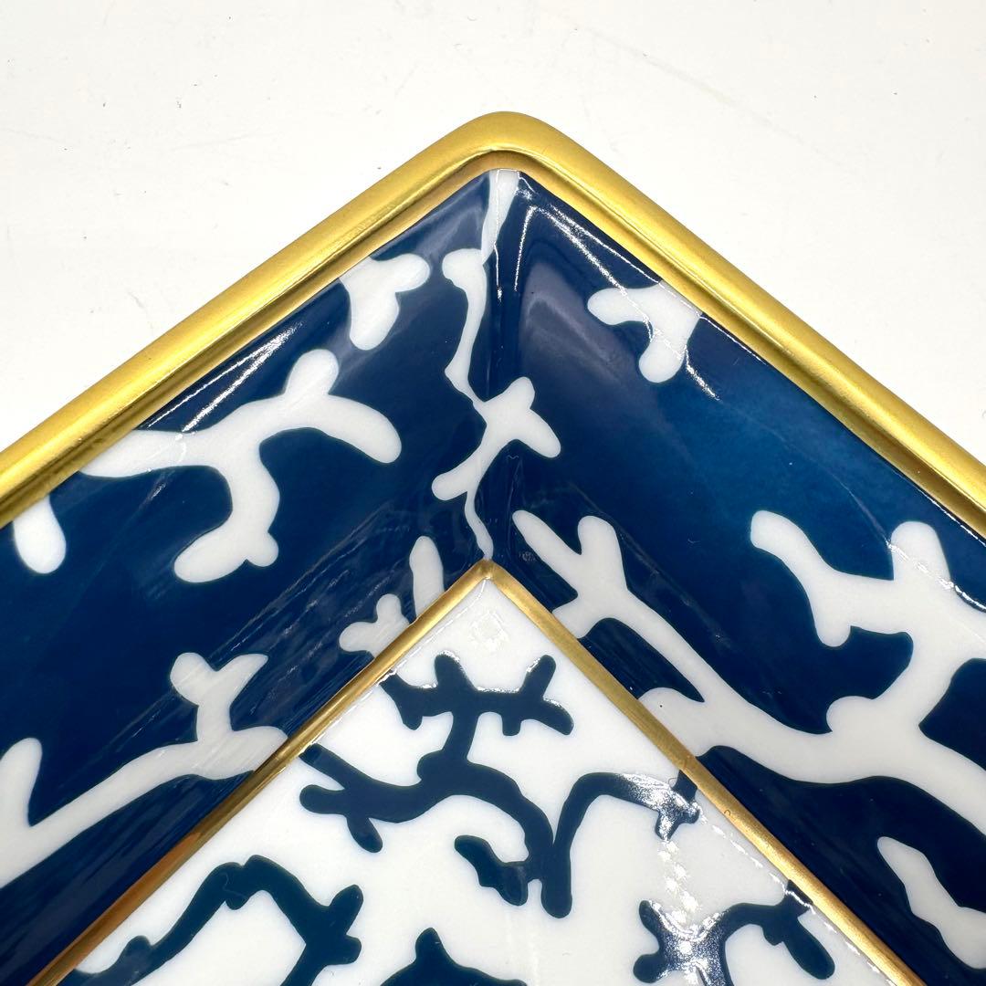 【極美品】レイノー クリストバル マリーン キャンディディッシュ リモージュ