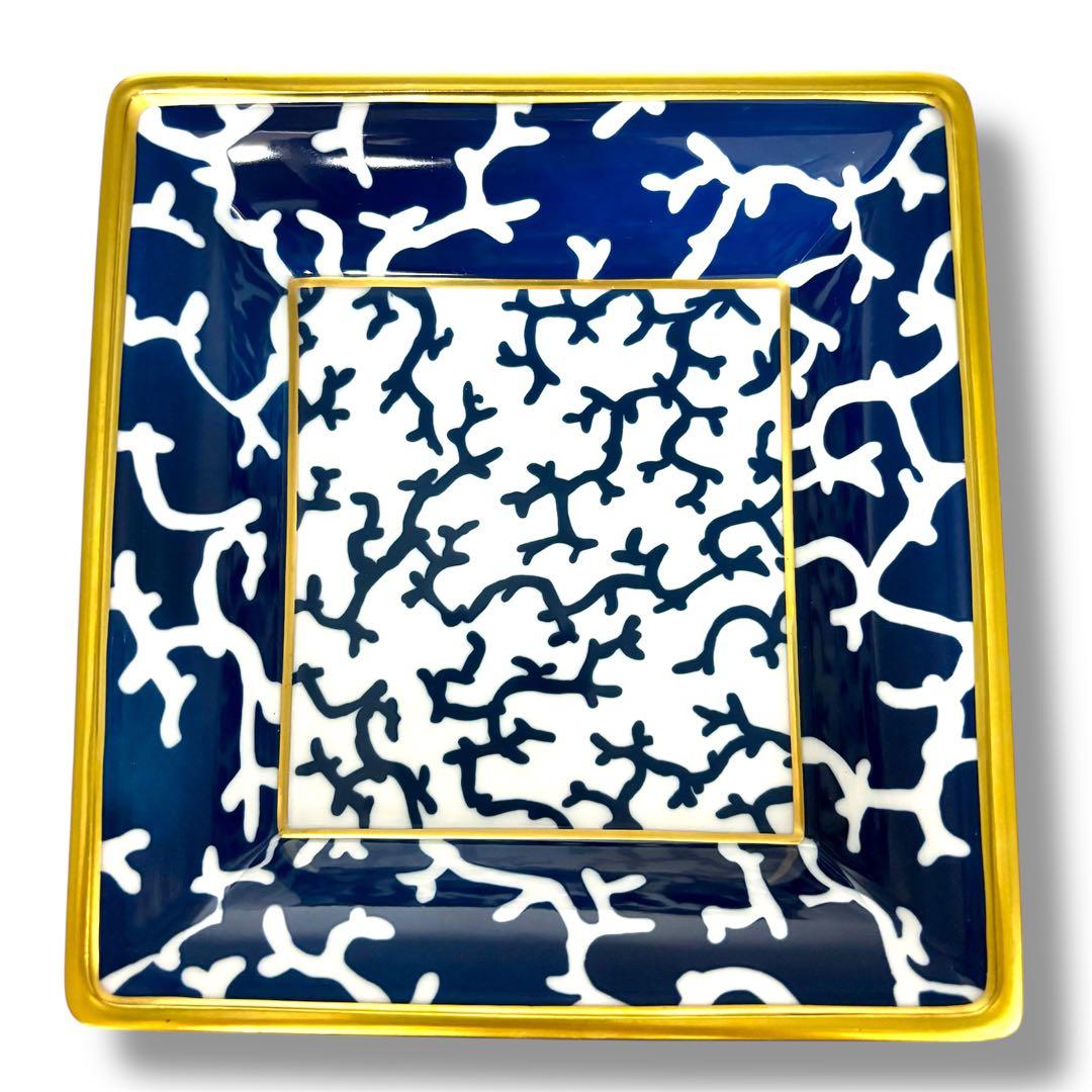 【極美品】レイノー クリストバル マリーン キャンディディッシュ リモージュ