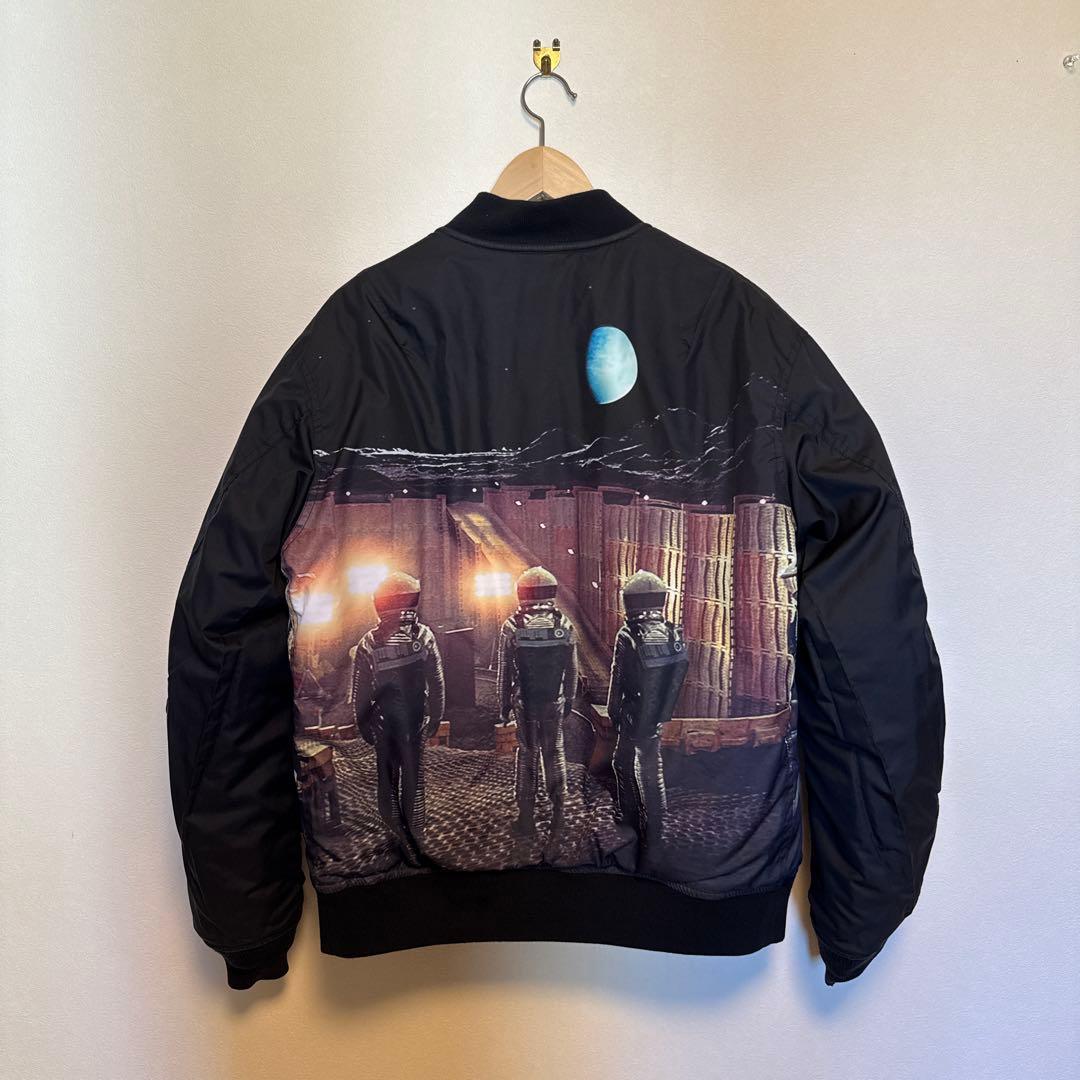 UNDER COVER 2001年宇宙の旅 MA-1 リバーシブル　総柄転写