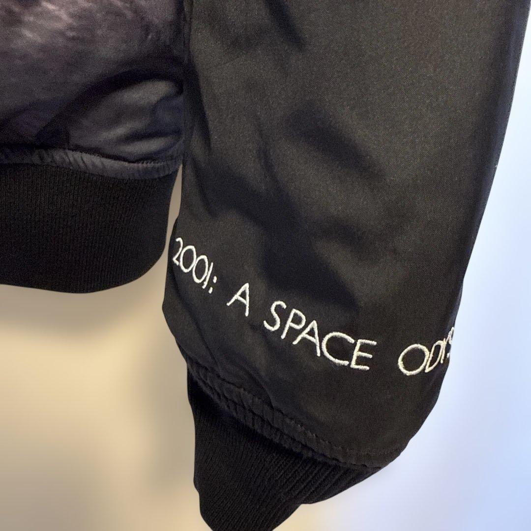 UNDER COVER 2001年宇宙の旅 MA-1 リバーシブル　総柄転写