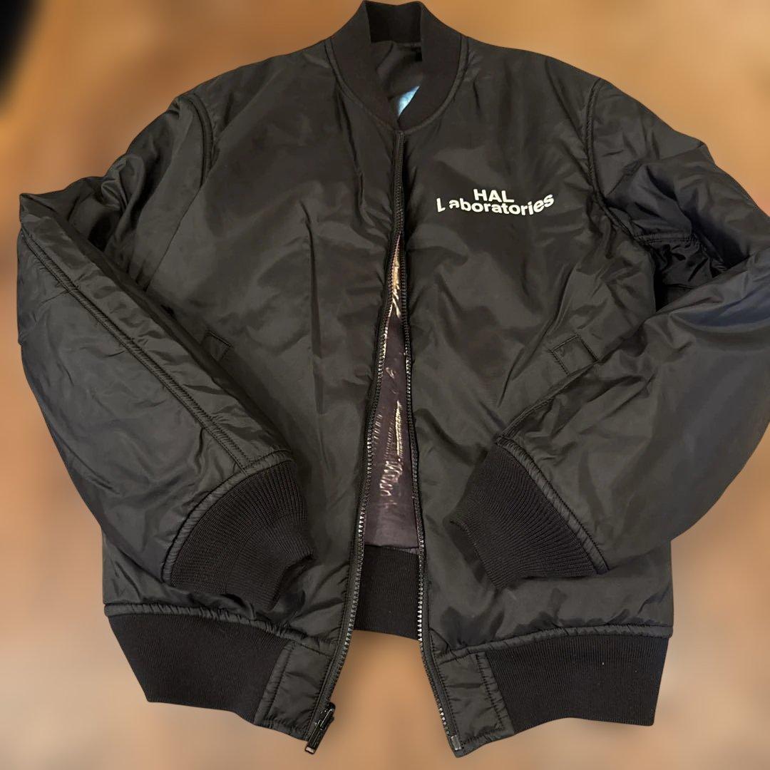 UNDER COVER 2001年宇宙の旅 MA-1 リバーシブル　総柄転写