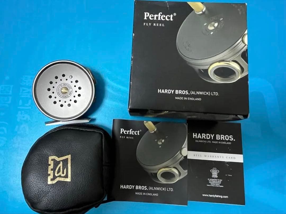 Hardy Perfect 3 1/8 ナロースプール　右ハンドル【美品】