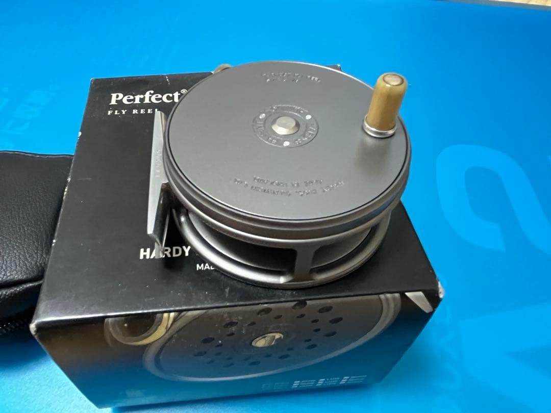 Hardy Perfect 3 1/8 ナロースプール　右ハンドル【美品】