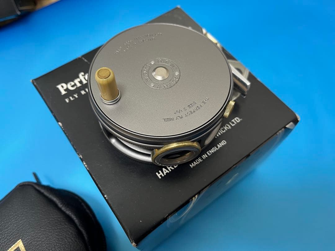 Hardy Perfect 3 1/8 ナロースプール　右ハンドル【美品】