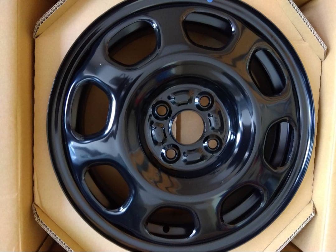 ブレイド　ハスラー15インチ ブラッホイール　1本