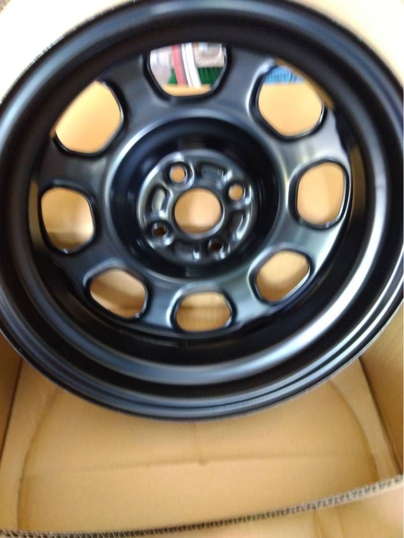 ブレイド　ハスラー15インチ ブラッホイール　1本