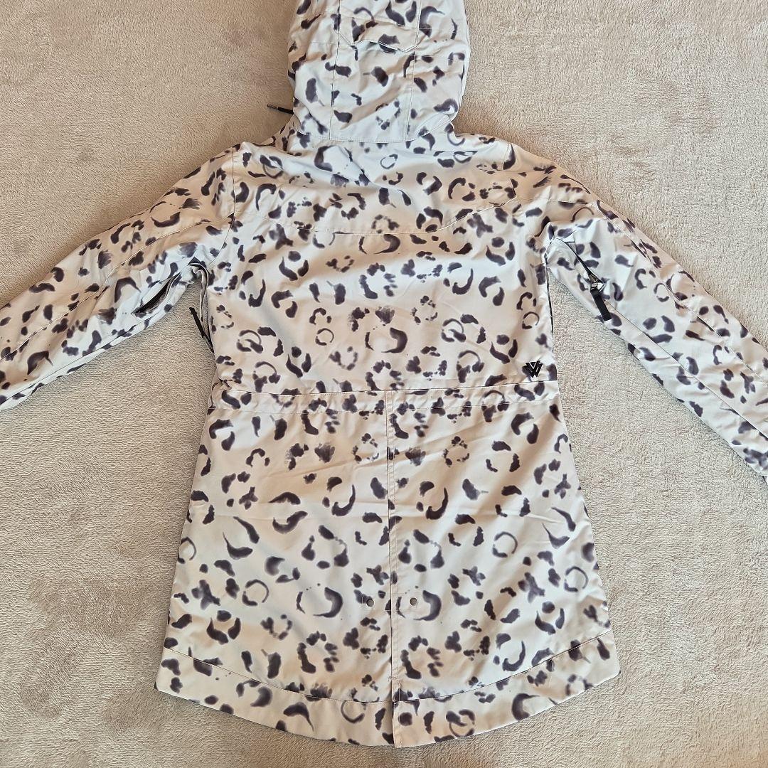 Burtonスノボウェア 上下セット Mサイズ DRYRIDE レオパード 紫