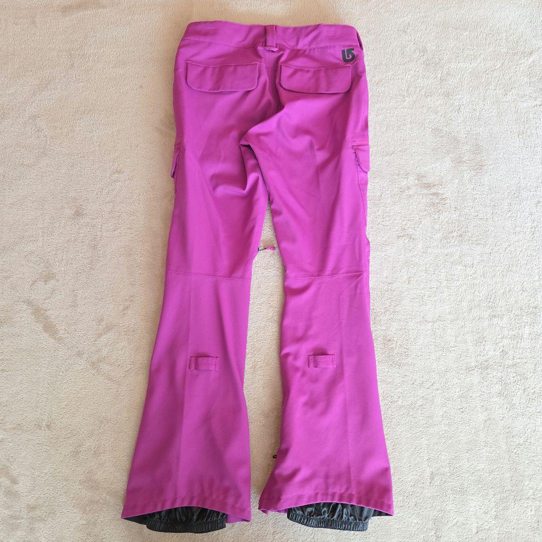 Burtonスノボウェア 上下セット Mサイズ DRYRIDE レオパード 紫