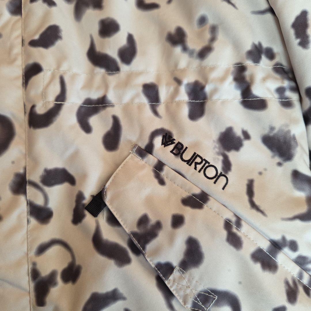 Burtonスノボウェア 上下セット Mサイズ DRYRIDE レオパード 紫