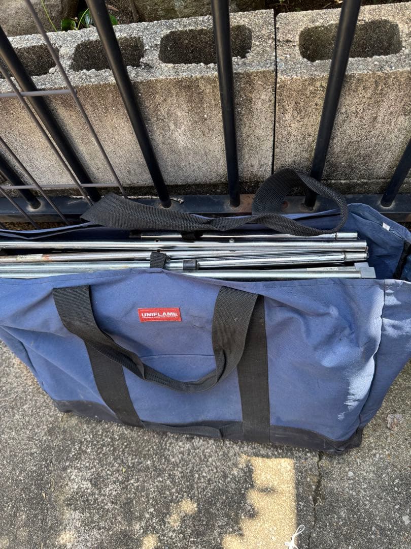 UNIFLAME アウトドアスタンド ネイビー