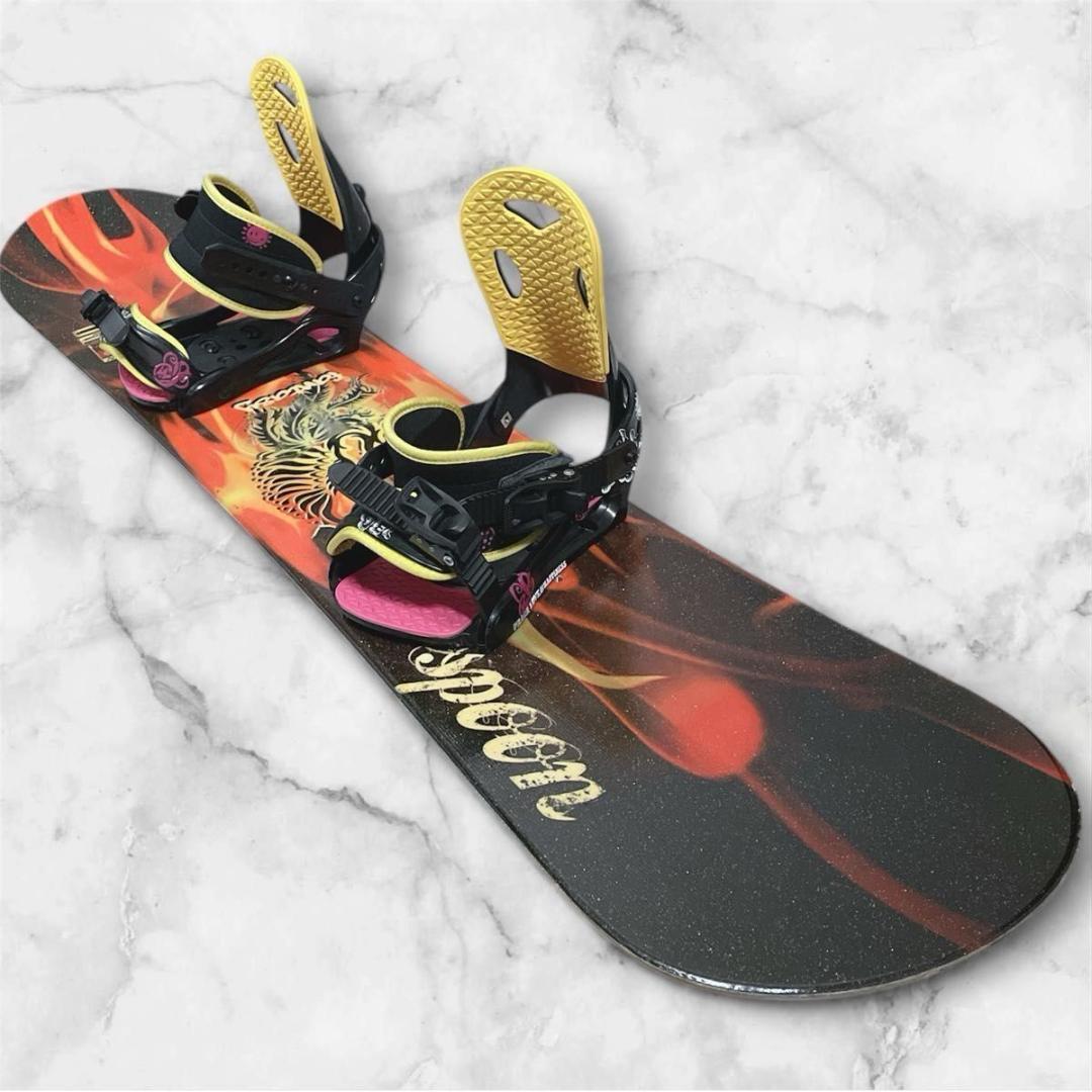 Spoon 127cm スノーボード キッズ ジュニア スプーン ３点セット