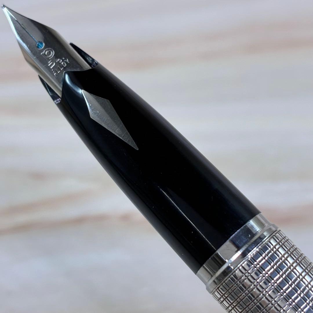 プラチナ万年筆 PLATINUM　1stプラチナ 　軸銀製　プラチナプラチナ